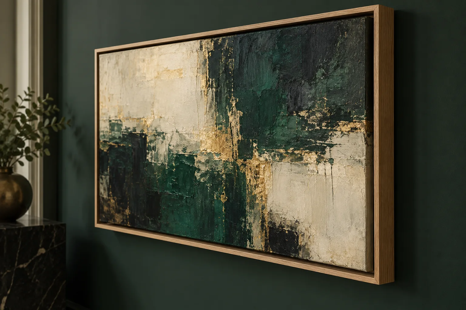 How to Frame an Oil Painting: Floating Frames and Canvas